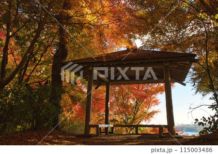 【宮城県】松島福浦島の四阿 【宮城県】松島福浦島の四阿 115003486