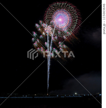 秋田県大曲の花火　2023夏 115003646