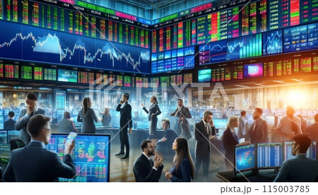 金融市場イメージ 115003785