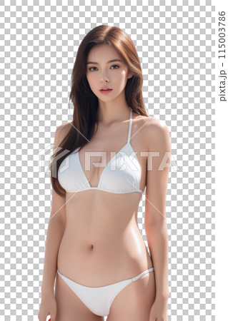 A swimsuit lady 115003786