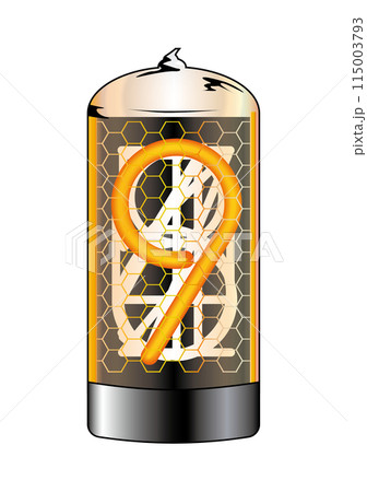 レトロな雰囲気のニキシー管 レトロな雰囲気のニキシー管 115003793