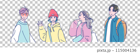 4 動漫風格男女 4 動漫風格男女 115004136