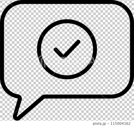 驗證語音氣泡和複選標記圖標 115004162