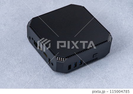 A small system unit of a personal computer. Compact device. A small system unit of a personal computer. Compact device. 115004785