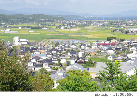 高台から眺めた平田市内の街並み 高台から眺めた平田市内の街並み 115005680