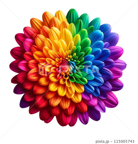 vector illustration of a flower 115005743