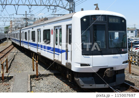 東急5050系4000番台4105F　川越市駅　enjoy! WEST 東海道・山陽新幹線ラッピング 115007697