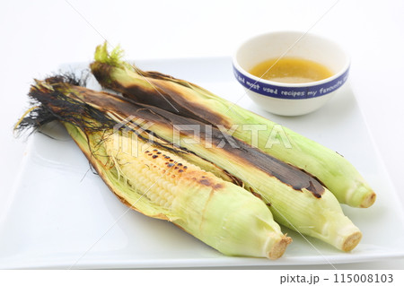 ヤングコーンの丸焼き ヤングコーンの丸焼き 115008103