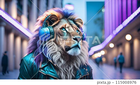 街中のライオン 街中のライオン 115008976