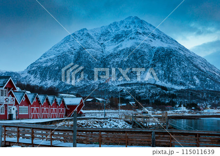Near the village of Konsvik, Lofoten Islands, Norway 115011639