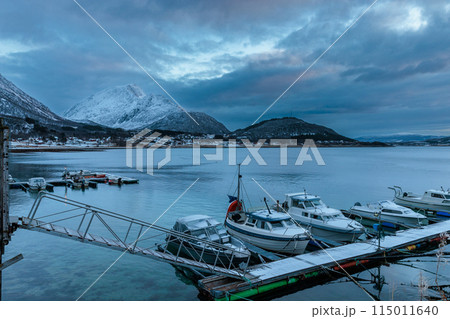 Near the village of Konsvik, Lofoten Islands, Norway 115011640