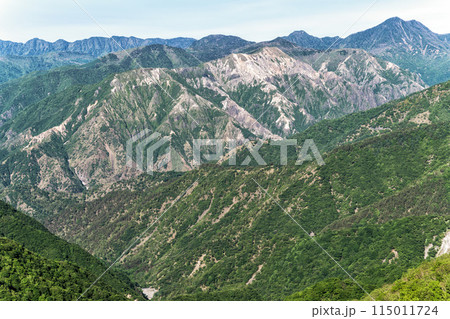 栃木県日光市 半月山からの風景 栃木県日光市 半月山からの風景 115011724