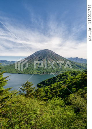 栃木県日光市 半月山からの風景 栃木県日光市 半月山からの風景 115011732