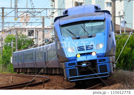 【JR九州】883系「ソニック」（鹿児島本線：折尾〜陣原） 115012778