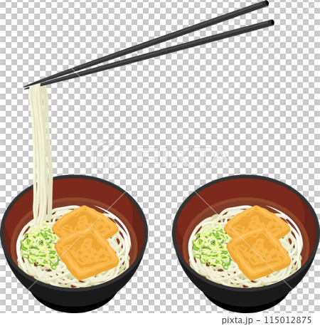 うどん：きつねうどん 115012875