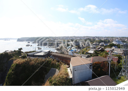 大王崎灯台　大王崎　灯台　三重県大王町　八満さん公園　伊勢湾　太平洋　県営波切漁港　波切九鬼城址 115012949