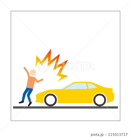 交通アクシデント：人衝突 115013717