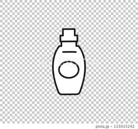 簡單的織物柔軟劑插圖 簡單的織物柔軟劑插圖 115015242