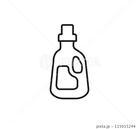 シンプルな洗剤のイラスト 115015244