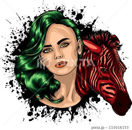 colored draw of frog vector illustration design colored draw of frog vector illustration design 115016153