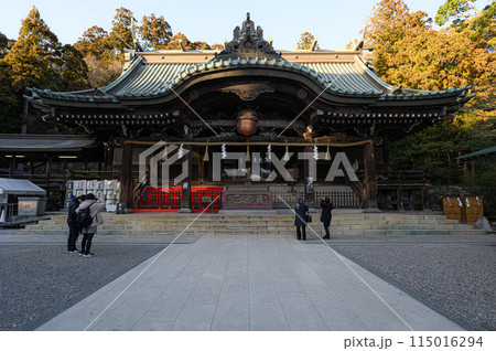 筑波山神社　拝殿 115016294