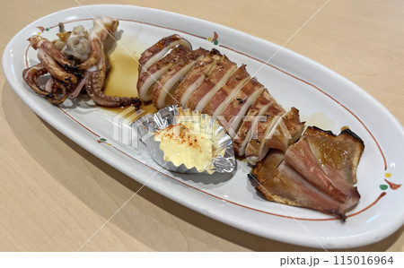 焼きイカ 焼きイカ 115016964