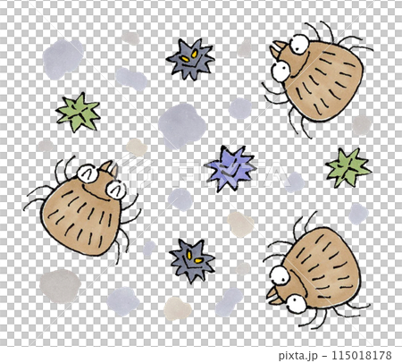 塵蟎、細菌和灰塵 115018178