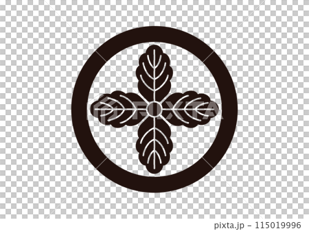 丸に四つ柏 115019996