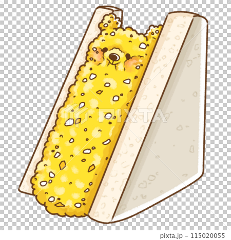 蛋三明治小熊 蛋三明治小熊 115020055