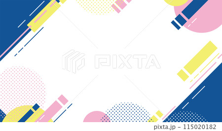 背景 ポップ エモい ドット 背景 ポップ エモい ドット 115020182