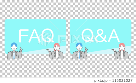 商人和女商人回答常見問題 115021027