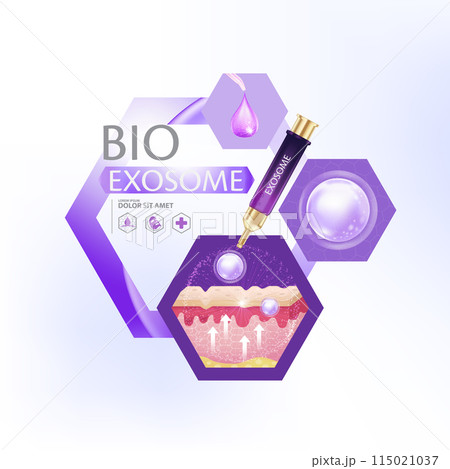 Exosome Serum Skin Care Cosmetic, Skin Rejuvenation Exosome Serum Skin Care Cosmetic, Skin Rejuvenation 115021037