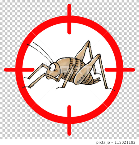 カマドウマターゲットマーク カマドウマターゲットマーク 115021182