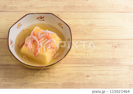 蟹餡かけの玉子豆腐 蟹餡かけの玉子豆腐 115021464