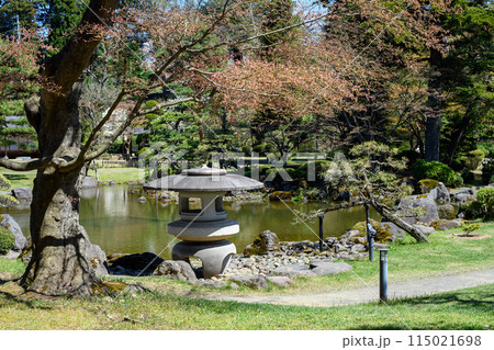 春の藤田記念庭園　青森県　 115021698