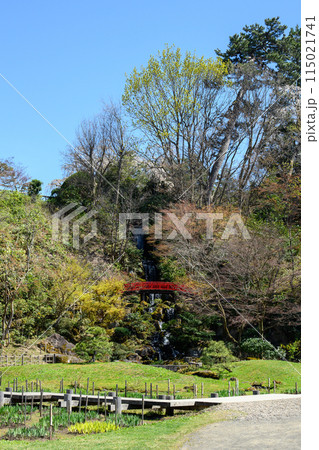 新緑萌える春の藤田記念庭園　青森県　 115021741