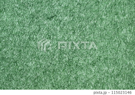 和紙の背景素材（青緑・無地） 115023146