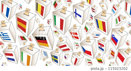European box urn pattern background . vector illustration European box urn pattern background . vector illustration 115023202