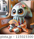 Cute squid 115023300