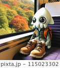 Cute squid 115023302