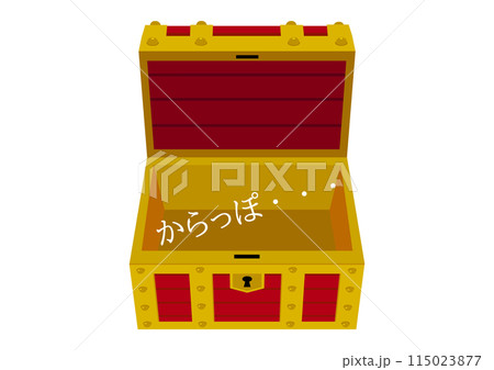 宝箱を開けると中身が空っぽ 115023877