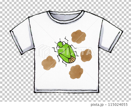 Stink bugs that attach to clothes and give off a foul odor 115024055