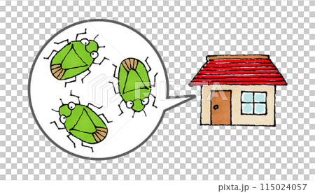 カメムシと家 カメムシと家 115024057