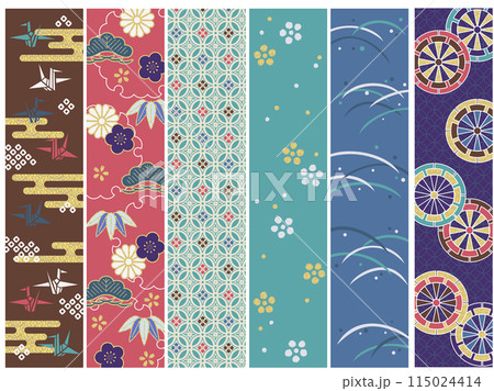 和柄の帯セット(縦) 115024414