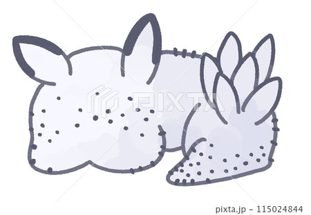 ほんわかゴマフビロードウミウシ 115024844