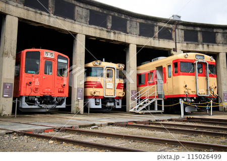 旧津山扇形機関車庫（津山まなびの鉄道館） 115026499