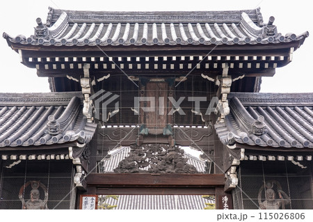 法然上人二十五霊場に選定される十輪寺（兵庫県高砂市） 115026806