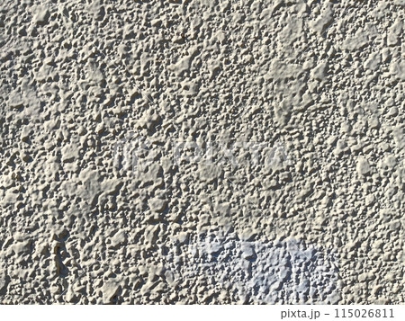 劣化したモルタル壁（色褪せ、クラック） 115026811