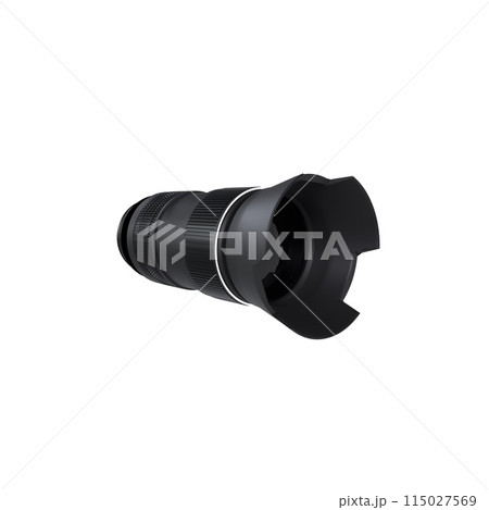 Camera Lens isolated on white background Camera Lens isolated on white background 115027569