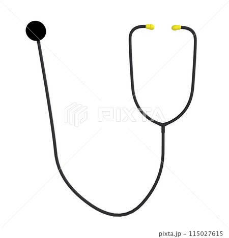 Stethoscope isolated on white background 115027615
